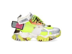 Sneakers Exé Shoes EXÉ Sneakers XY3925-1 – Silver/Grey/Lime