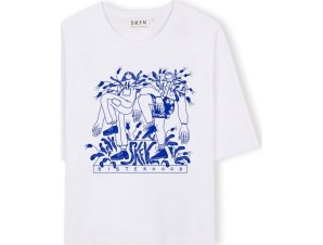 Φούτερ Skfk T-Shirt Patpat x – White