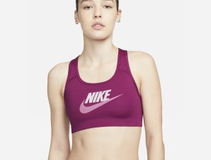 Nike Dri-FIT Swoosh Γυναικείο Αθλητικό Μπουστάκι (9000105415_59491)