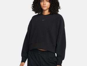 Nike Sportswear Plush Γυναικεία Μπλούζα Φούτερ (9000110927_34810)